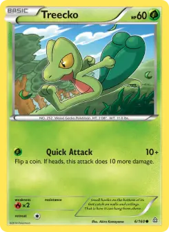 Treecko, Primal Clash #6/160