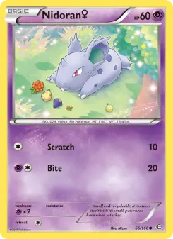 Nidoran♀, Primal Clash #66/160
