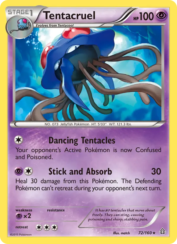 Tentacruel, Primal Clash #72