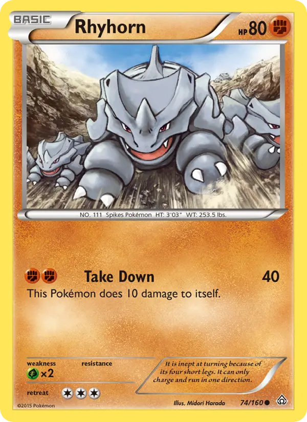 Rhyhorn, Primal Clash #74