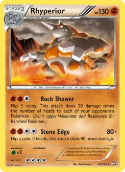 Rhyperior, Primal Clash #76/160