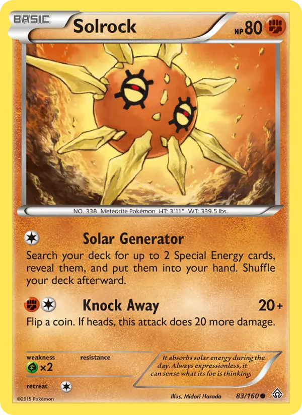 Solrock, Primal Clash #83