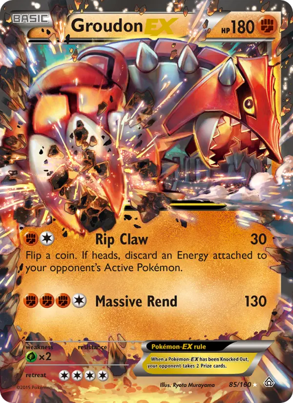 Groudon EX, Primal Clash #85