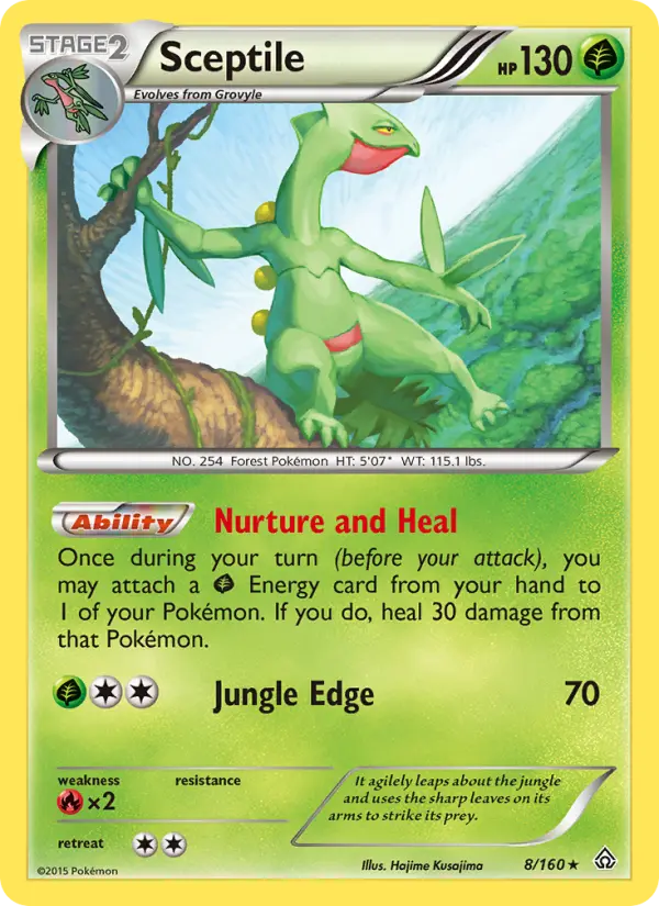Sceptile, Primal Clash #8