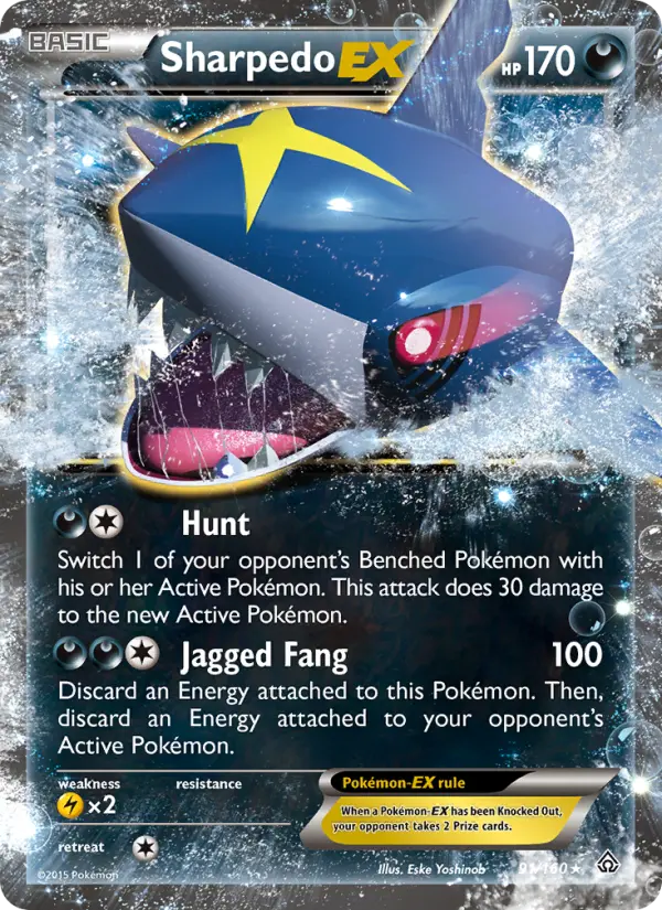 Sharpedo EX, Primal Clash #91