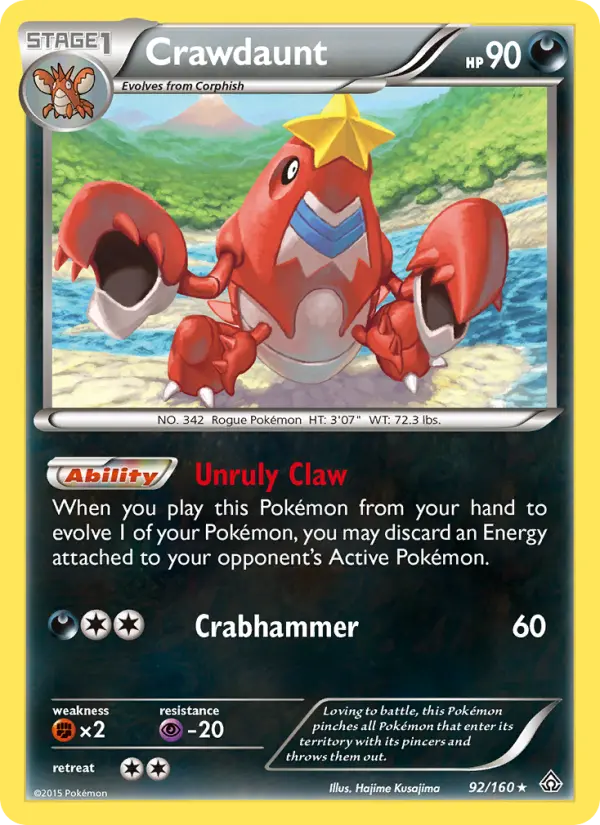 Crawdaunt, Primal Clash #92
