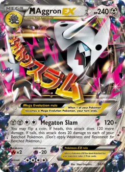 M Aggron EX, Primal Clash #94/160