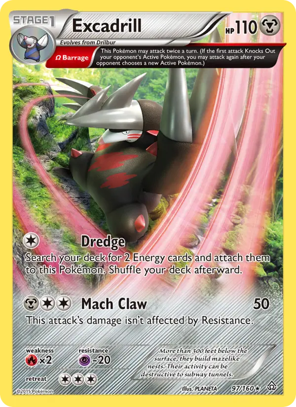 Excadrill, Primal Clash #97