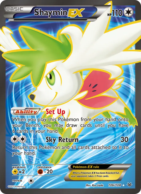 Shaymin EX, Roaring Skies #106