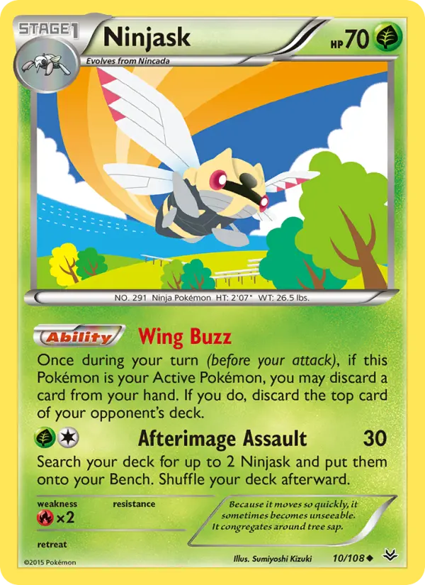 Ninjask, Roaring Skies #10