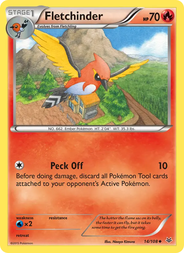Fletchinder, Roaring Skies #14