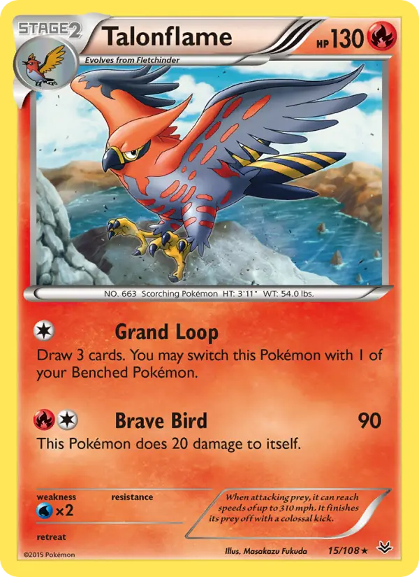 Talonflame, Roaring Skies #15