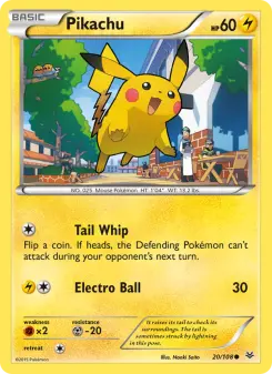 Pikachu, Roaring Skies #20/108