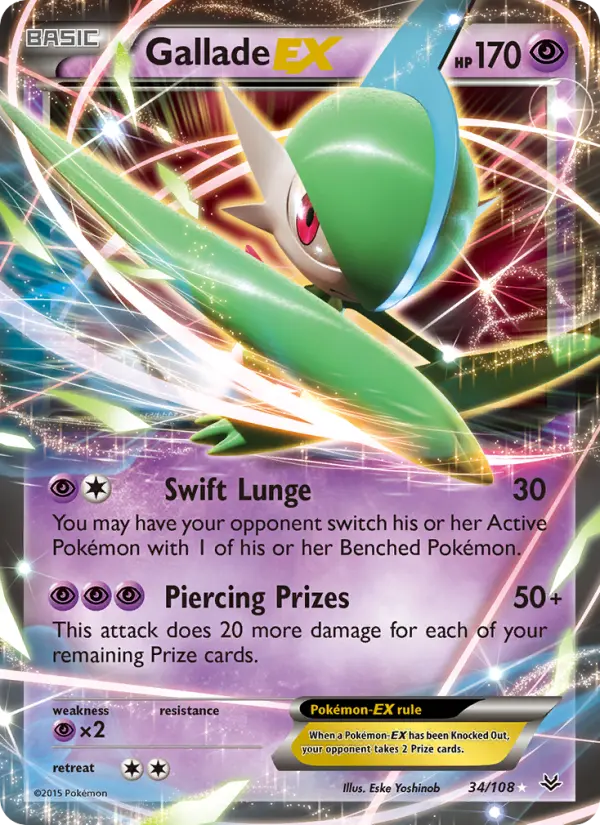 Gallade EX, Roaring Skies #34