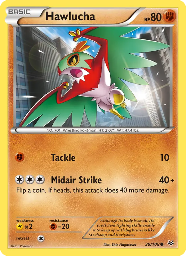 Hawlucha, Roaring Skies #39