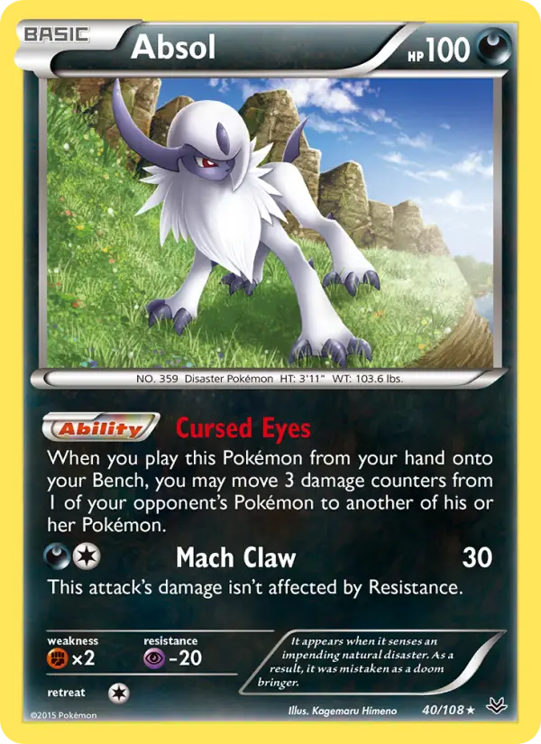 Absol, Roaring Skies #40