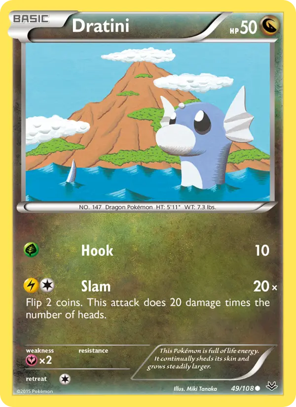 Dratini, Roaring Skies #49