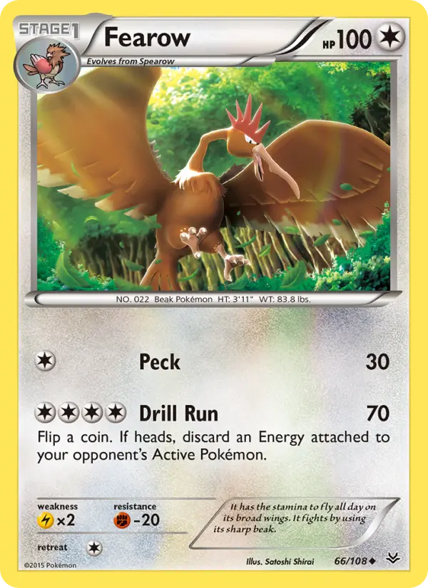 Fearow, Roaring Skies #66