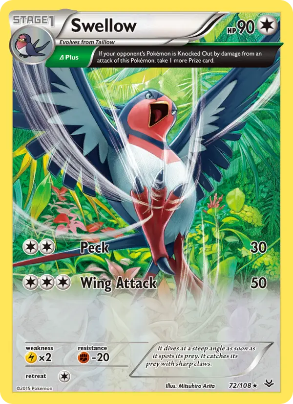 Swellow, Roaring Skies #72