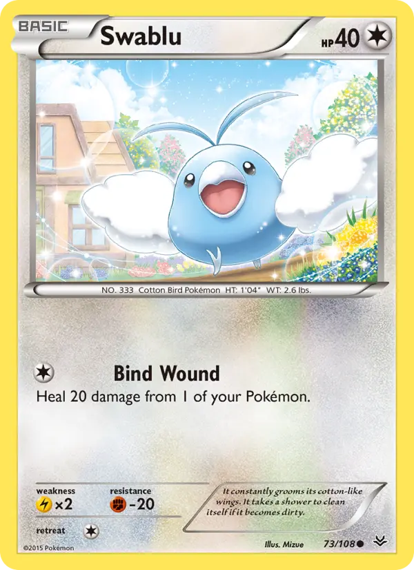Swablu, Roaring Skies #73
