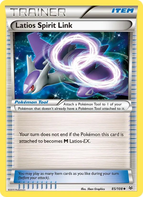 Latios Spirit Link, Roaring Skies #85