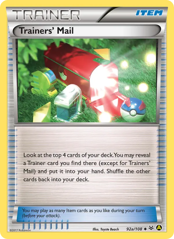 Trainers' Mail, Roaring Skies #92