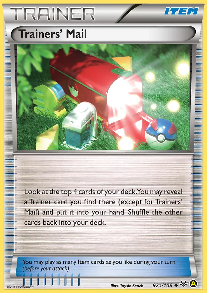 Trainers' Mail, Roaring Skies #92a