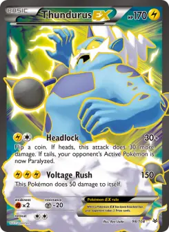 Thundurus EX, Roaring Skies #98/108