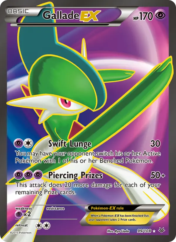 Gallade EX, Roaring Skies #99