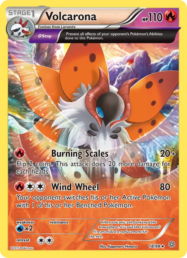 Volcarona, Ancient Origins #18