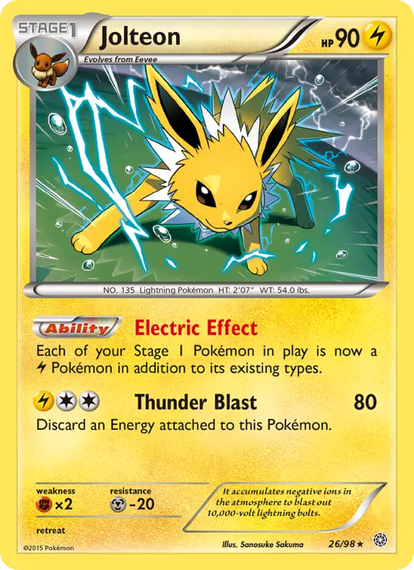 Jolteon, Ancient Origins #26