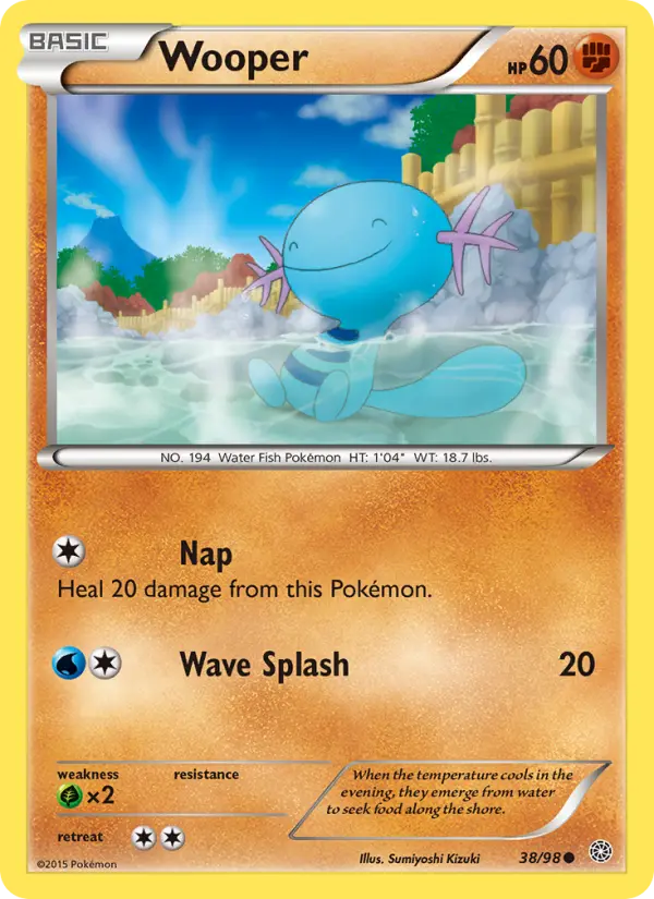 Wooper, Ancient Origins #38