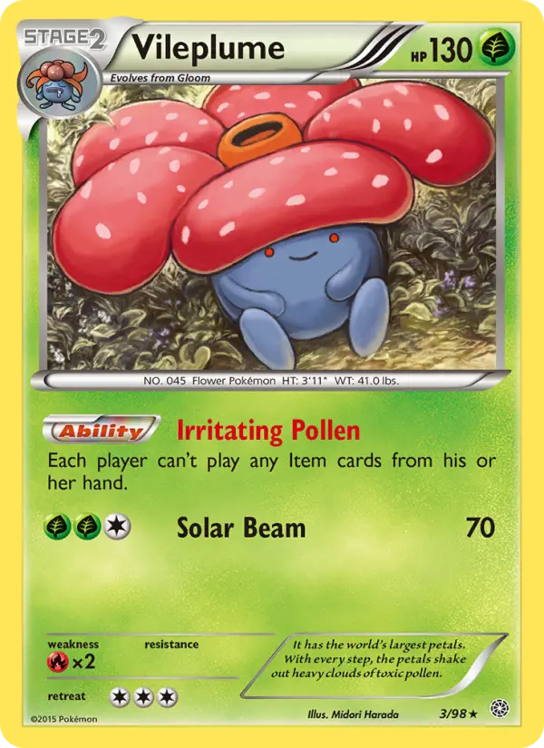 Vileplume, Ancient Origins #3
