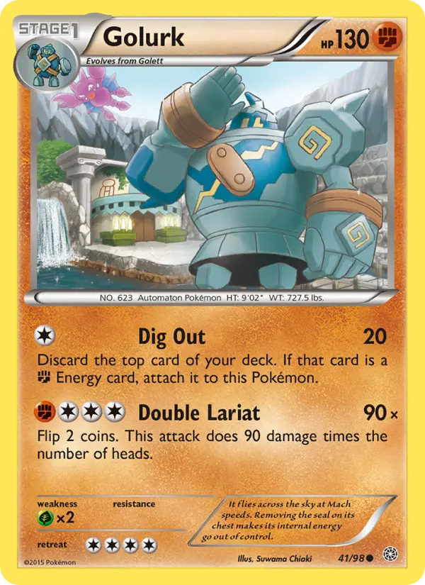 Golurk, Ancient Origins #41