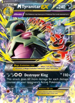 M Tyranitar EX, Ancient Origins #43/98