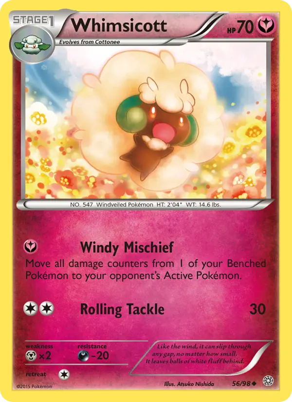 Whimsicott, Ancient Origins #56