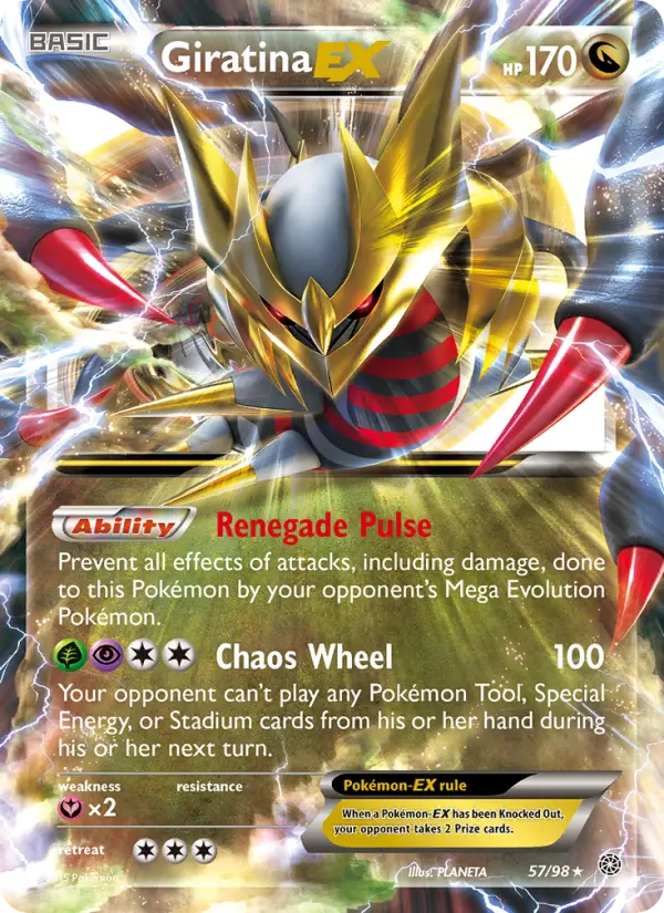Giratina EX, Ancient Origins #57