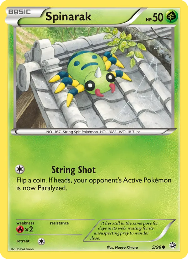 Spinarak, Ancient Origins #5