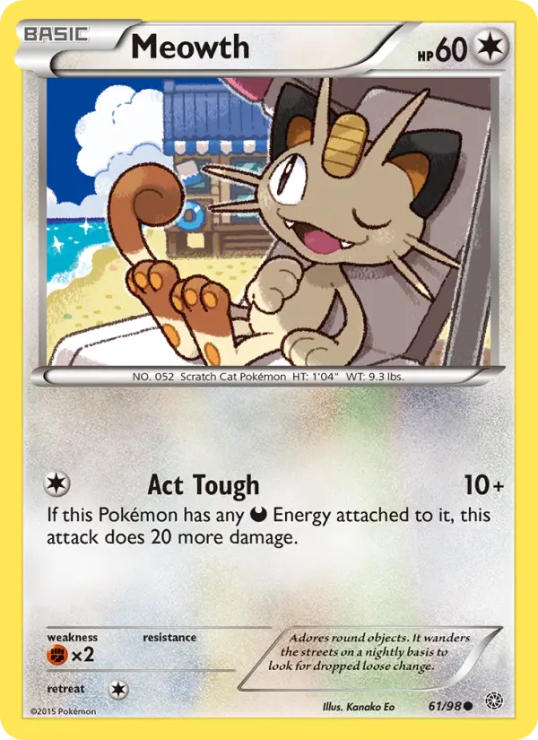 Meowth, Ancient Origins #61