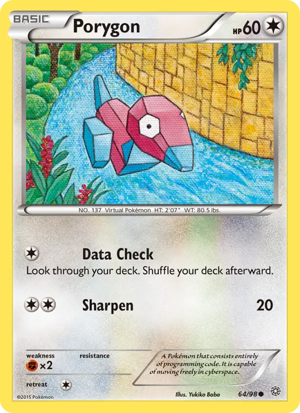 Porygon, Ancient Origins #64