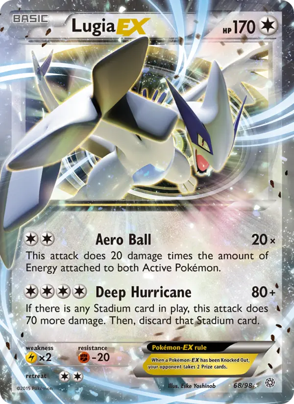 Lugia EX, Ancient Origins #68