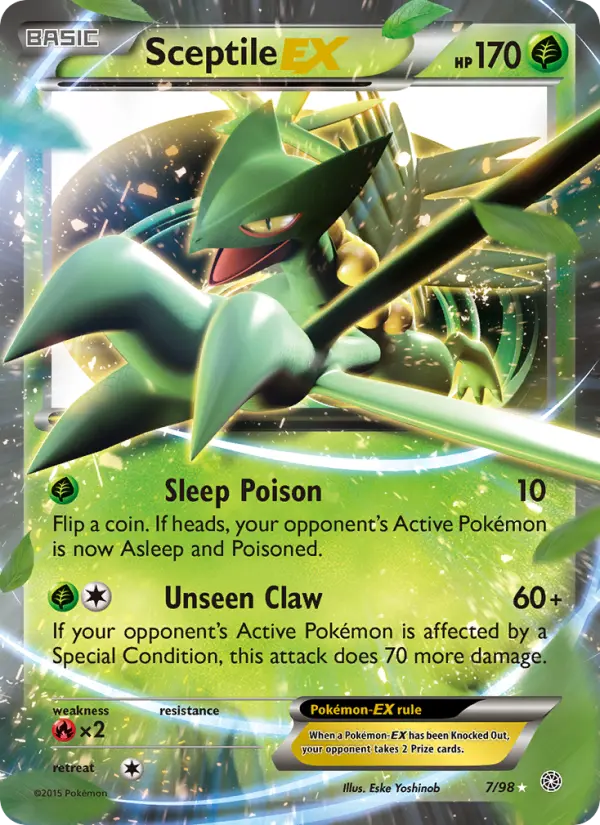 Sceptile EX, Ancient Origins #7