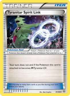 Tyranitar Spirit Link, Ancient Origins #81/98