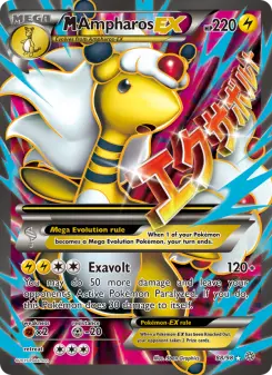 M Ampharos EX, Ancient Origins #88/98