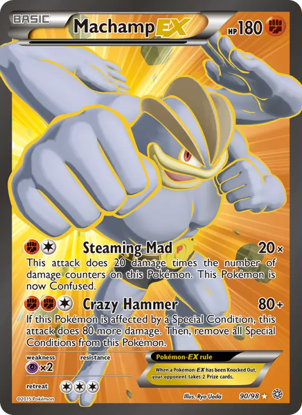 Machamp EX, Ancient Origins #90