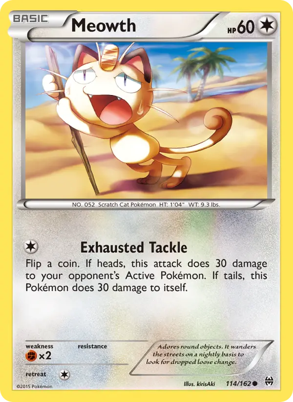 Meowth, BREAKthrough #114