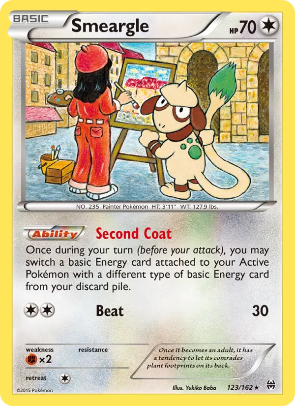 Smeargle, BREAKthrough #123