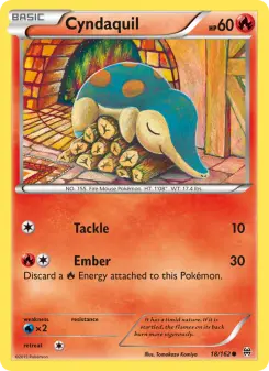 Cyndaquil, BREAKthrough #18/162