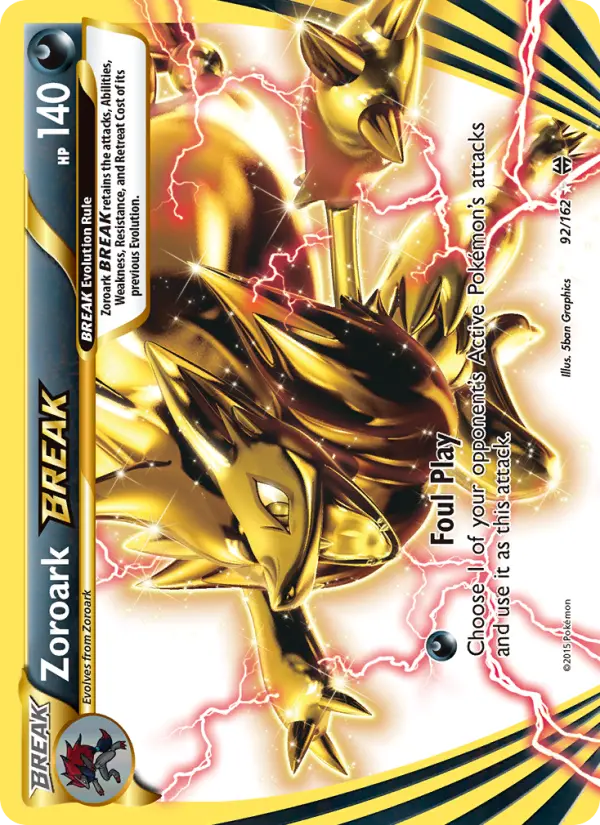 Zoroark BREAK, BREAKthrough #92