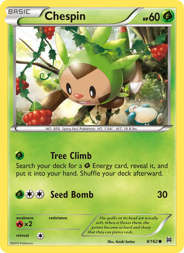 Chespin, BREAKthrough #9